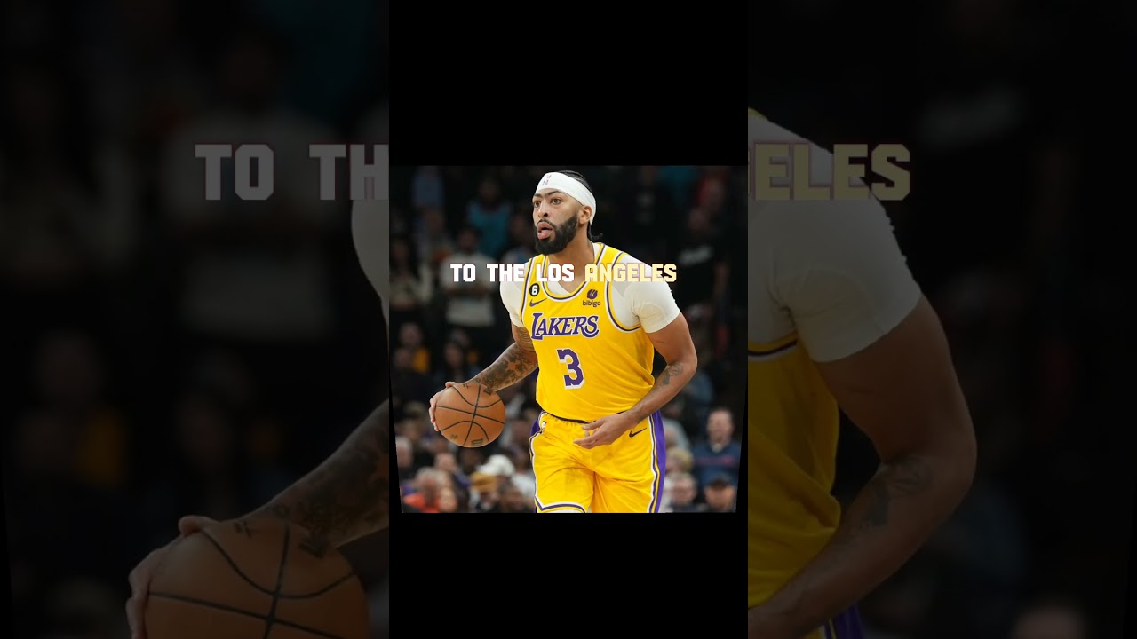Anthony Davis signs contract extension with Lakers#viral #nba #basketball #entertainment
