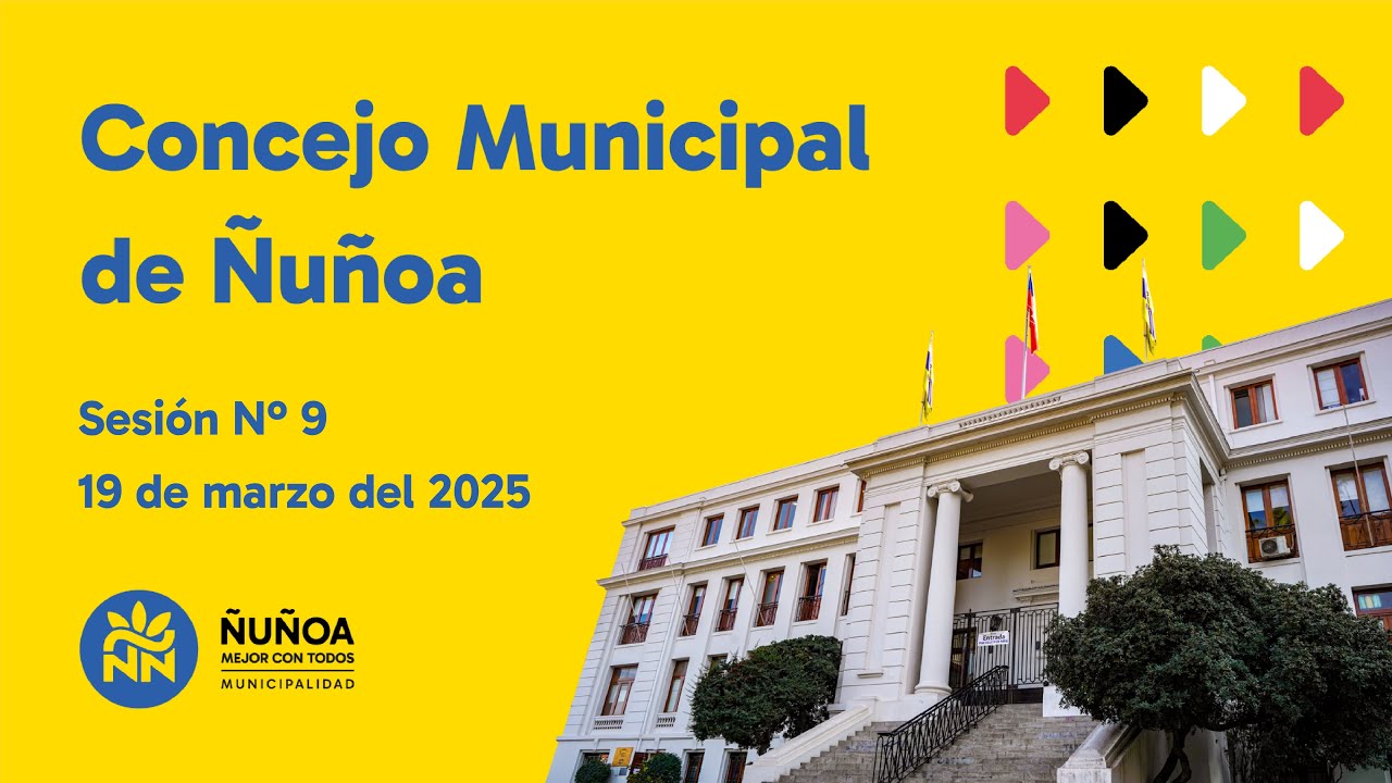 Concejo Municipal N°10  - 2 de abril del 2025 - Municipalidad de Ñuñoa.