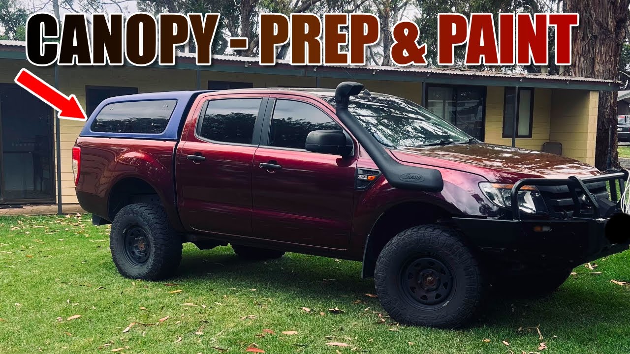 Sanding Raptor Liner flat and Painting Super Shift Pearls - Full Guide Prep and Paint
