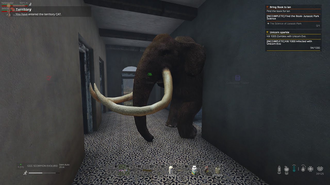 Dino time On Zaha first run