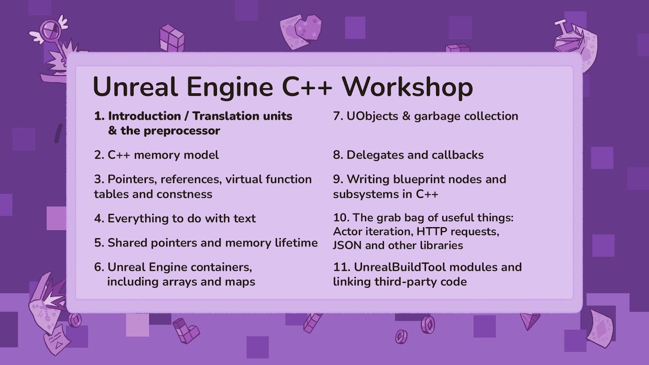 1. Translation units & the preprocessor