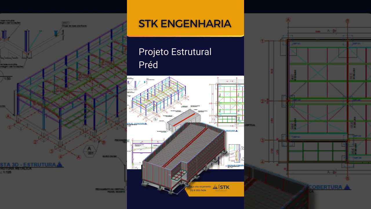 STK Cursos #shortsviralvideo #engenharia #advancesteel