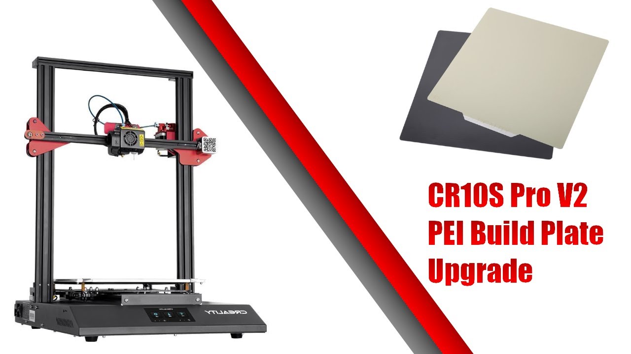 CR10S Pro V2 Build Plate Upgrade - PEI Sheet
