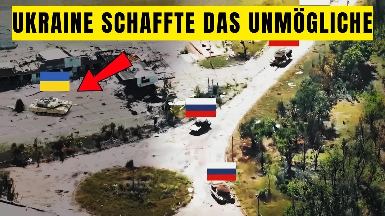 Russland probiert's – aber der ukrainische Leopard zeigt, wer hier das Sagen hat