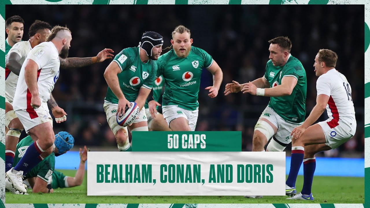 50 Cap Milestone For Bealham, Conan, And Doris