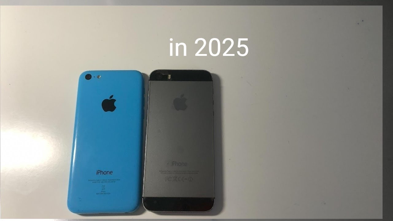 iPhone 5c and 5s in 2025