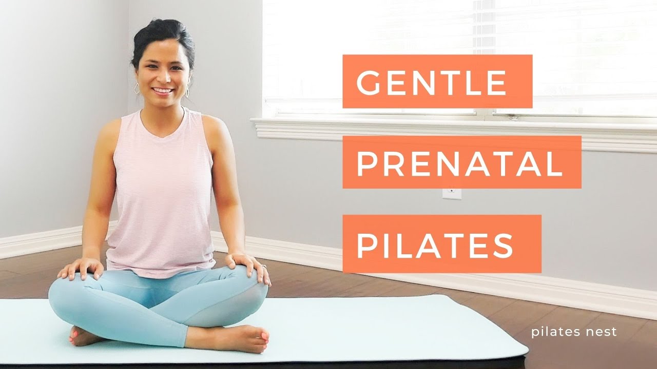 Gentle Prenatal Pilates | Pregnancy Workout | PILATES NEST