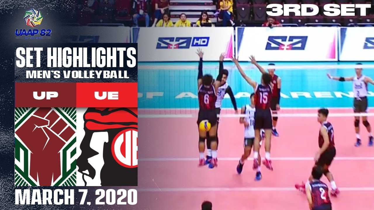 UP vs. UE - March 7, 2020 | Set 3 Highlights | UAAP 82 MV