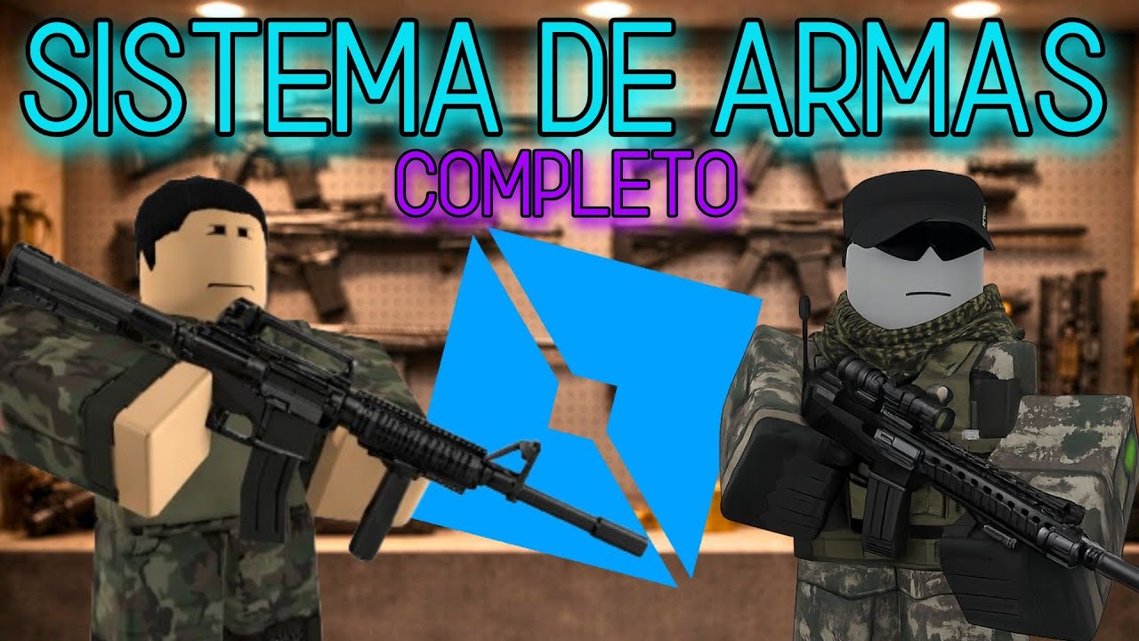 COMO FAZER UM SISTEMA DE ARMAS COMPLETO NO ROBLOX STUDIO!