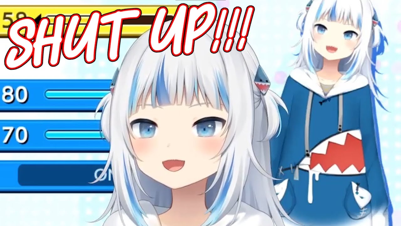 ГУРА РАЗДРАЖЕНА СОБСТВЕННЫМ ГОЛОСОМ НА GROOVE COASTER WAI WAI PARTY! [HOLOLIVE EN]