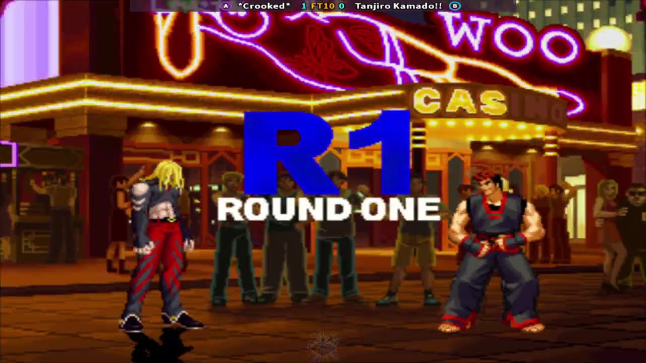 Garou - Mark of the Wolves *Crooked* (AR) Vs Tanjiro Kamado!! (AR) || Play Date 27 Jan 26