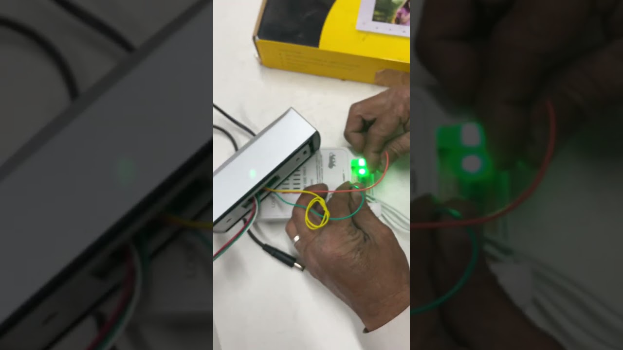 Yale VDP JB305 with electric lock installation video