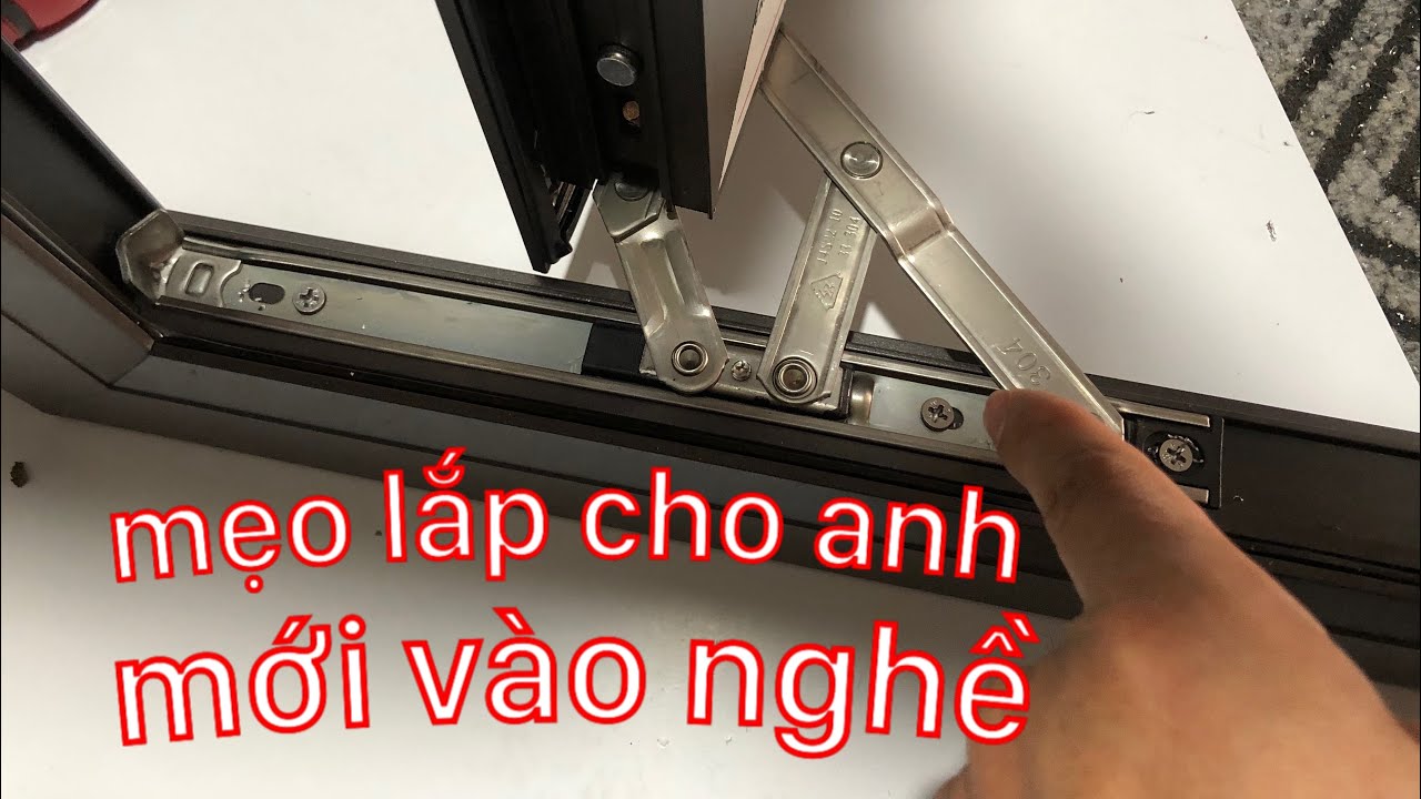 Mẹo Hay Cho Anh Em Mới Đầu Lắp Bản Lề Chữ A