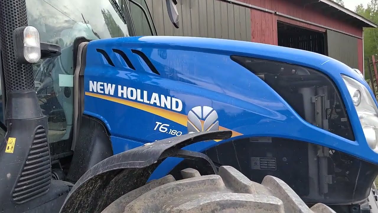New Holland T6.180 Tuli taloon