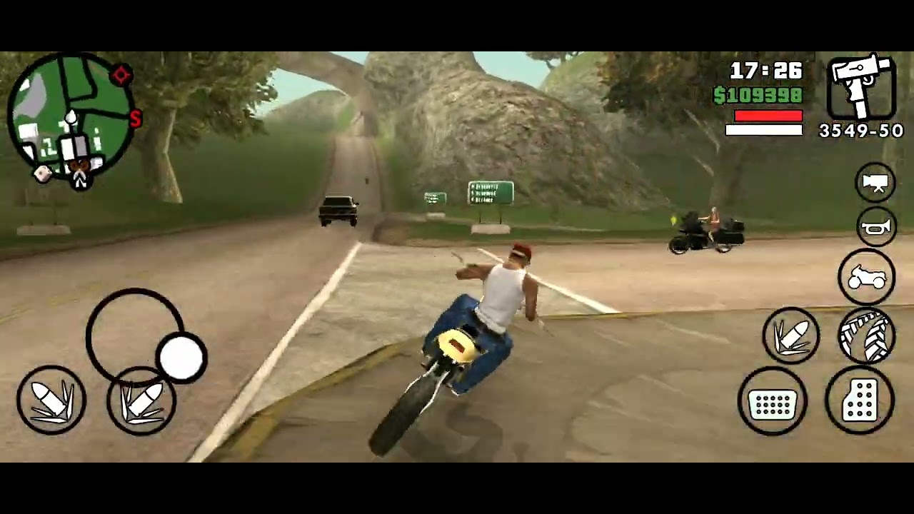 Fui fazer a missão de caminhoneiro no GTA San Andreas