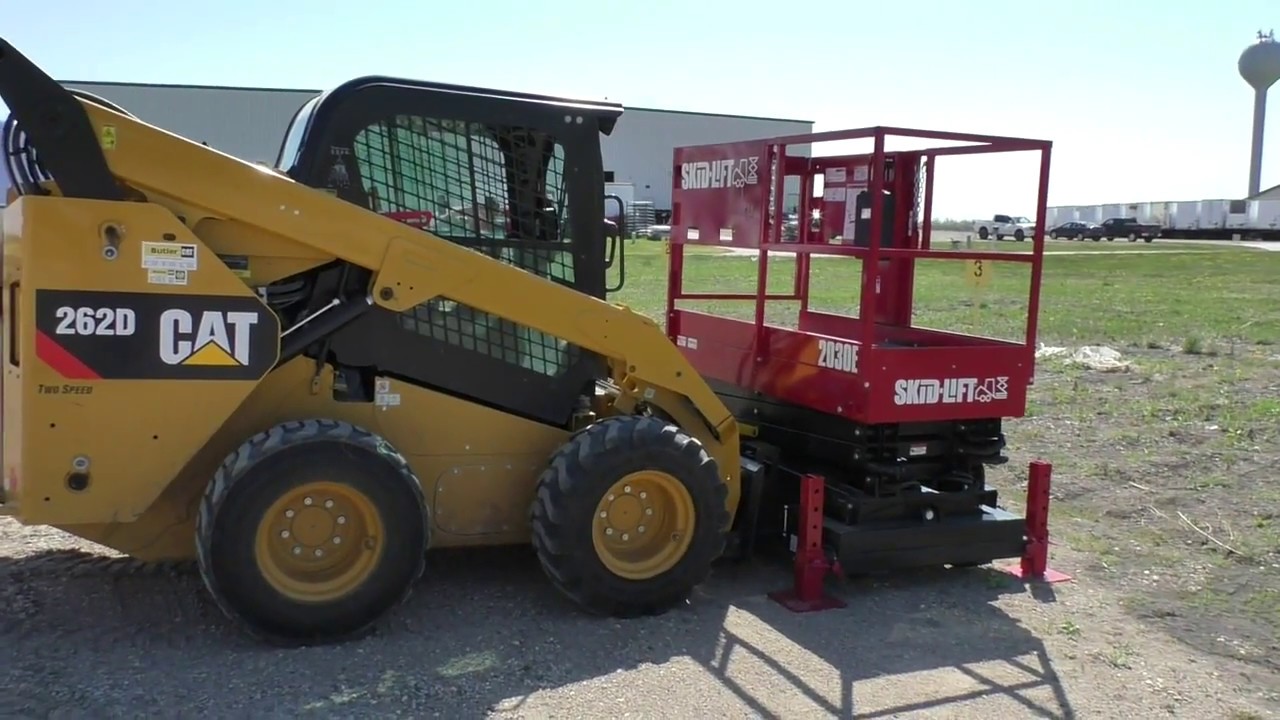Skid-Lift: Enabling Auxiliary Hydraulics on a CAT 262D Skidsteer