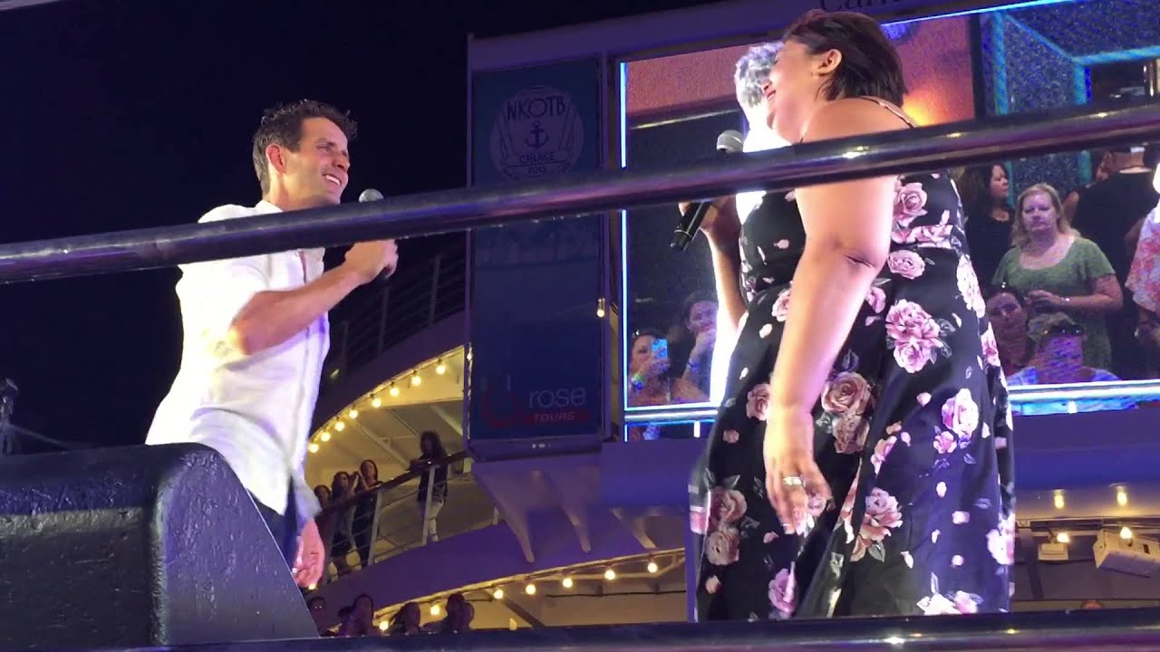 Joey McIntyre Duets at Dusk - Lonestar:Amazed NKOTB Cruise 2015