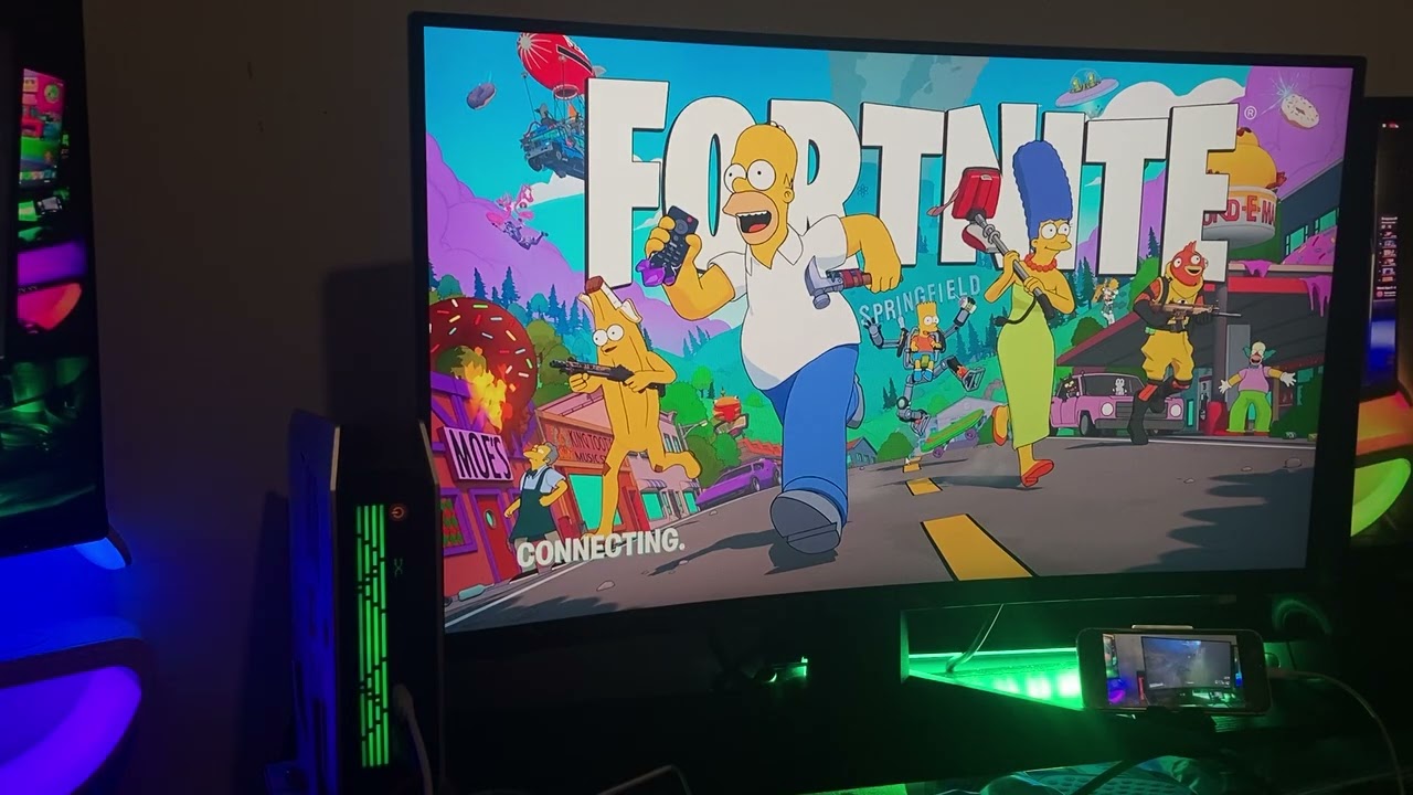 Fortnite - Radeon 8060s (Lumen Epic) Direct x12 at settings 1920x1080