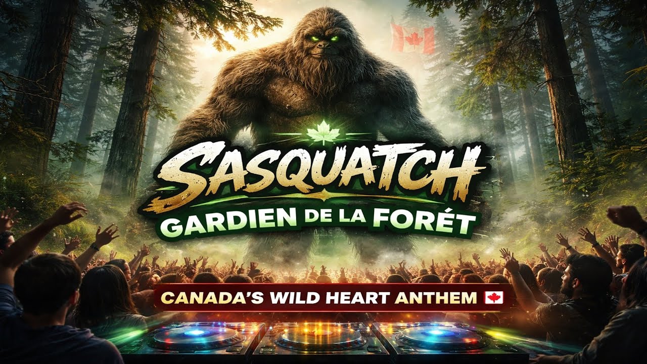 “Sasquatch Gardien de la Forêt — Canada’s Wild Heart Anthem 🇨🇦 (Bigfoot / Sásq’ets)”