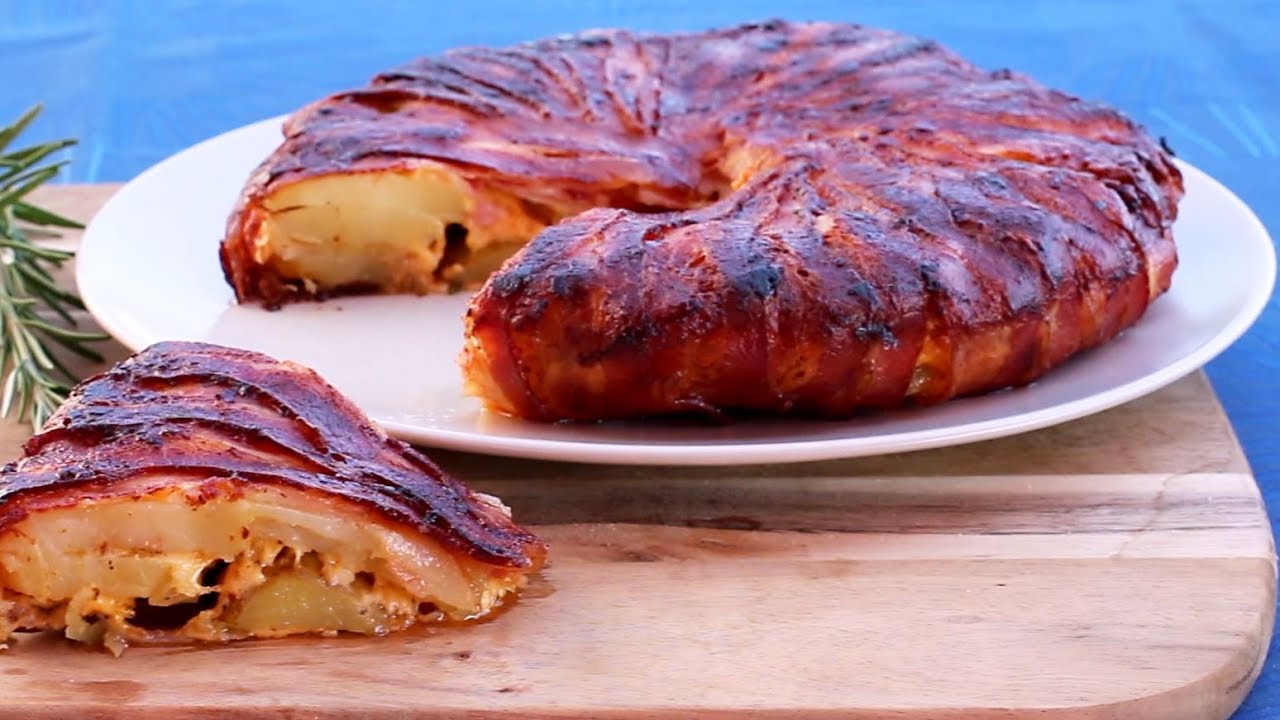 BACON TARTE mit Kartoffel-Käse-Füllung