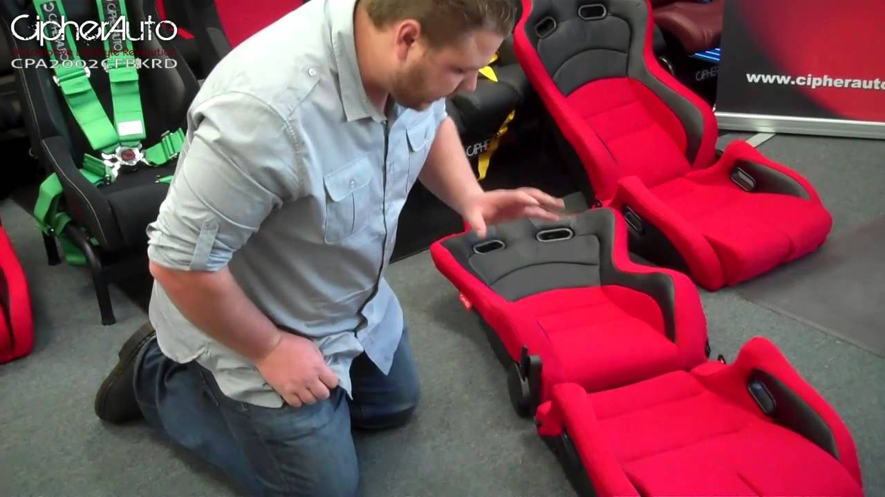 Cipher Auto CPA2000 Series Racing Seats & Brackets Installation Guide (Part 1 of 4)
