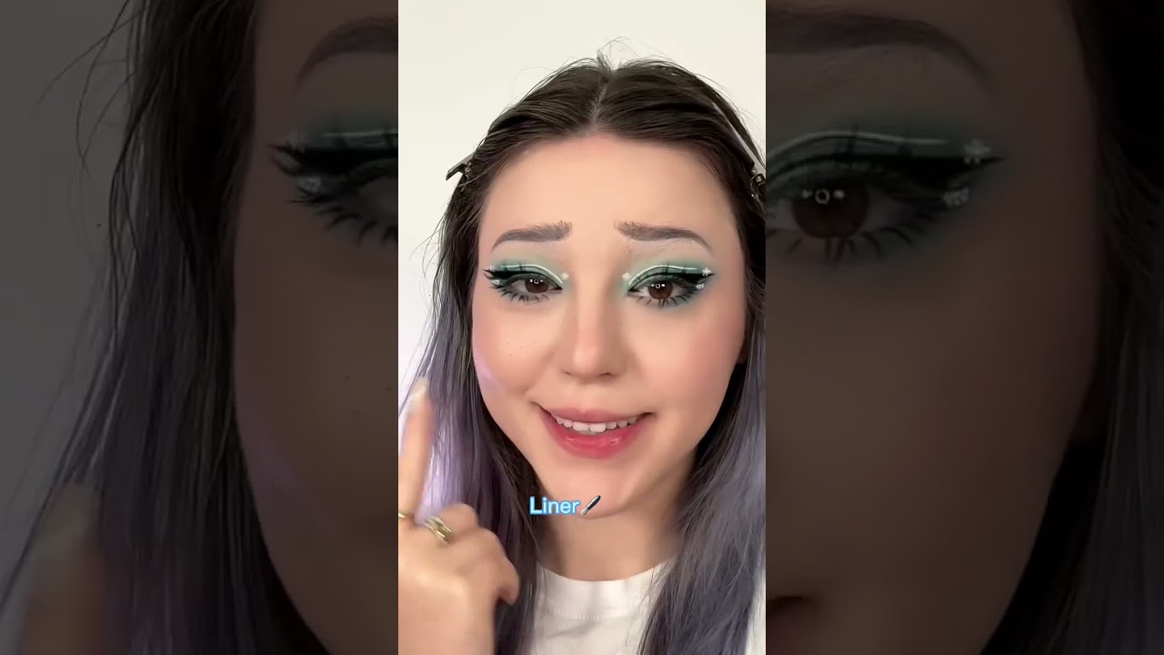 Filter picks my Christmas makeup 👀🎄