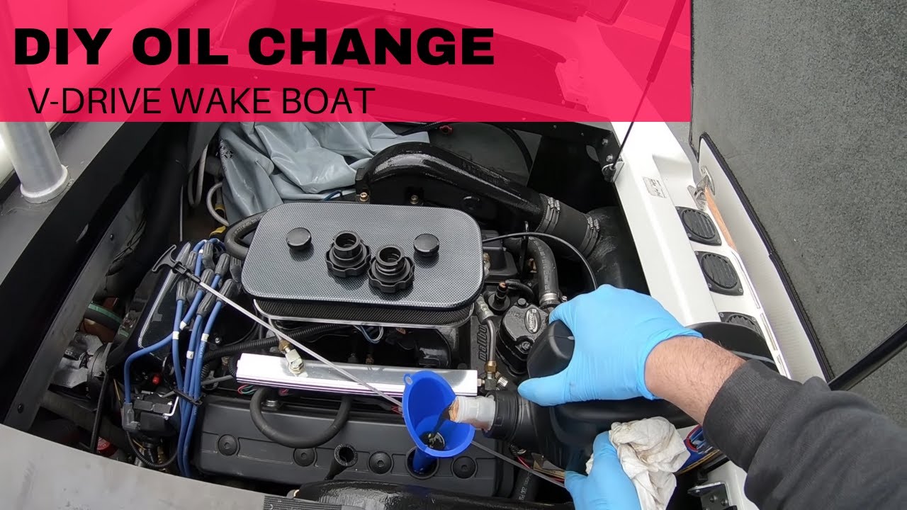 Oil Change on a V-Drive Boat