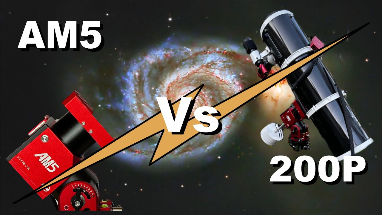 The ZWO AM5 Mount: Taming a Beast of the SkyWatcher 200P Newtonian Telescope