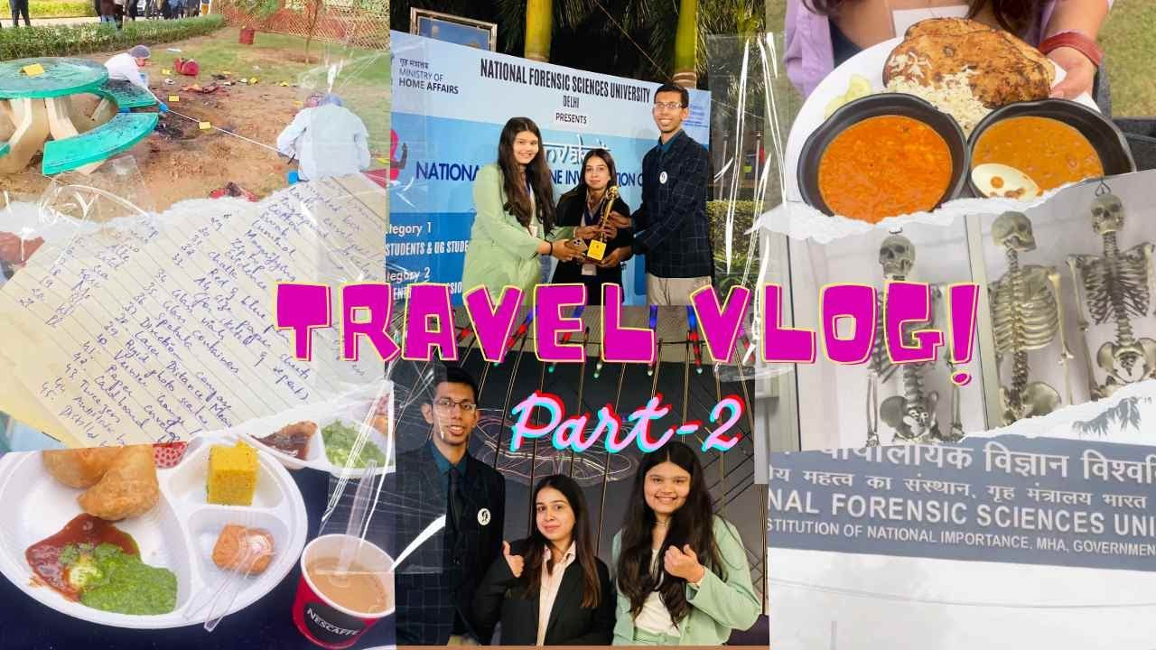NFSU Delhi Vlog Part-2 | Executive Guest House Room Tour 🏨 | Anvakrit Winners 🏆 | Full on Masti!