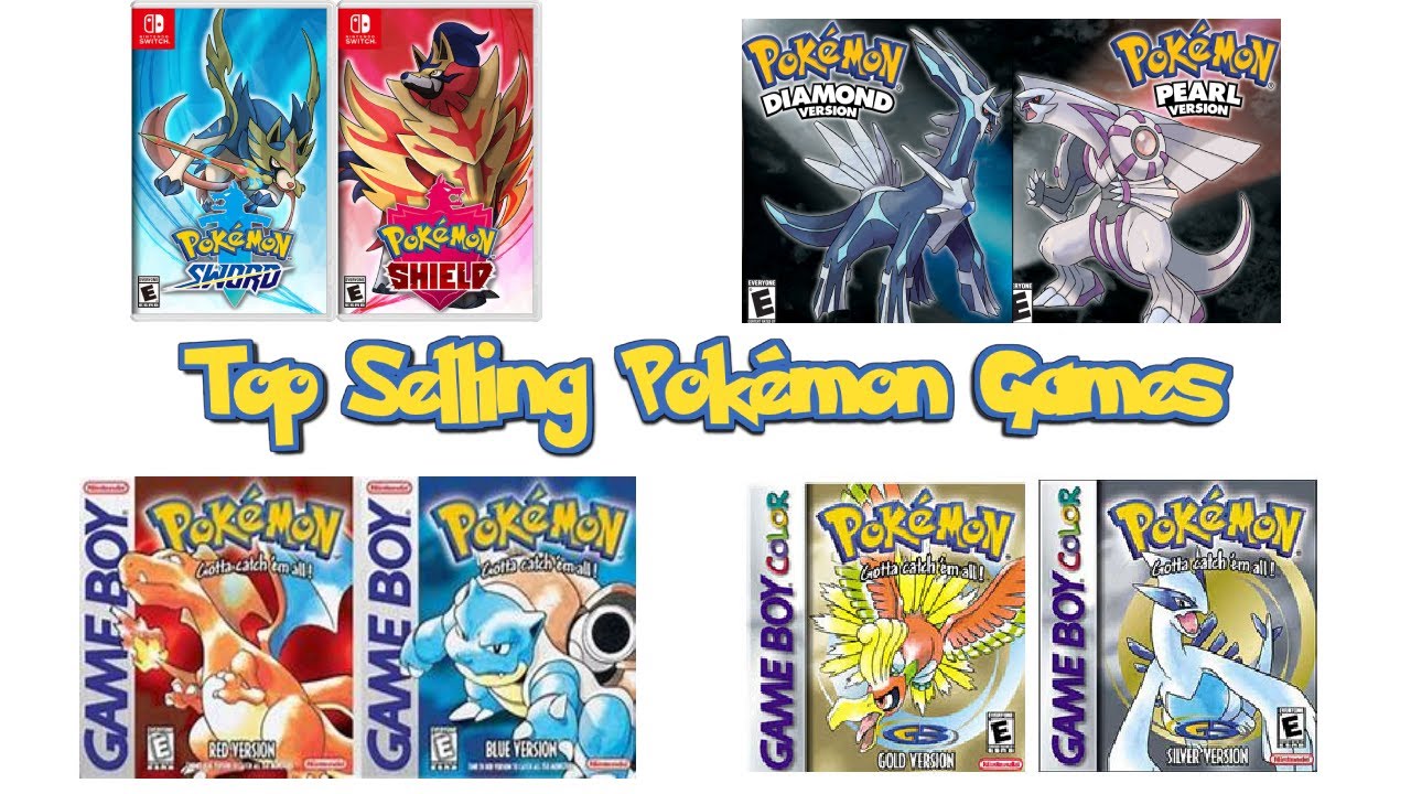 The Highest Selling Pok&eacute;mon Games Of All Time