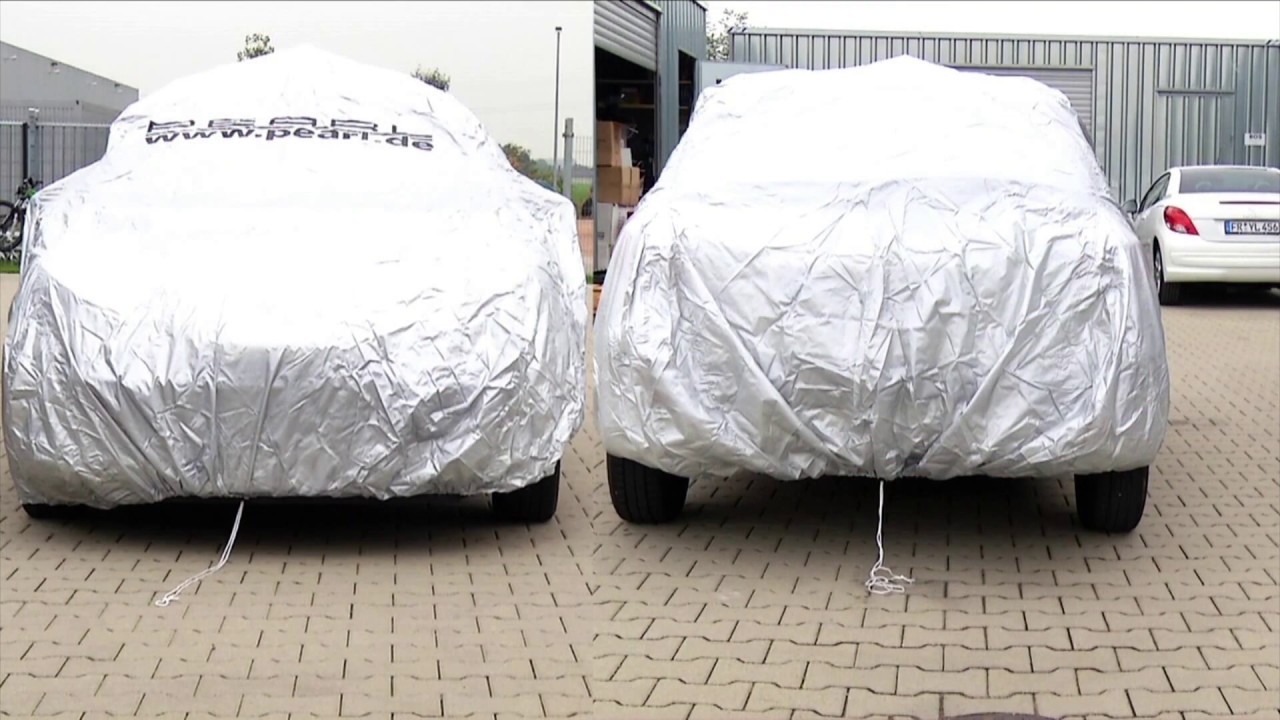 PEARL Premium Auto-Vollgarage Kleinwagen 406x165x119cm