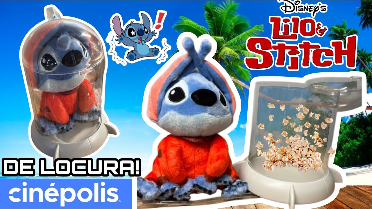 DESCUBRELA! PALOMERA STITCH experimento 626 DE  CINÉPOLIS 🍿 