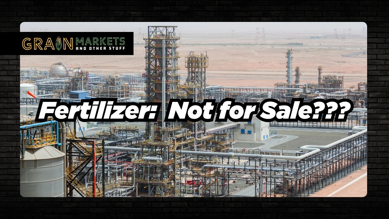 Farmers Now Unable to Buy Fertilizer?? Impact from Iran Attacks