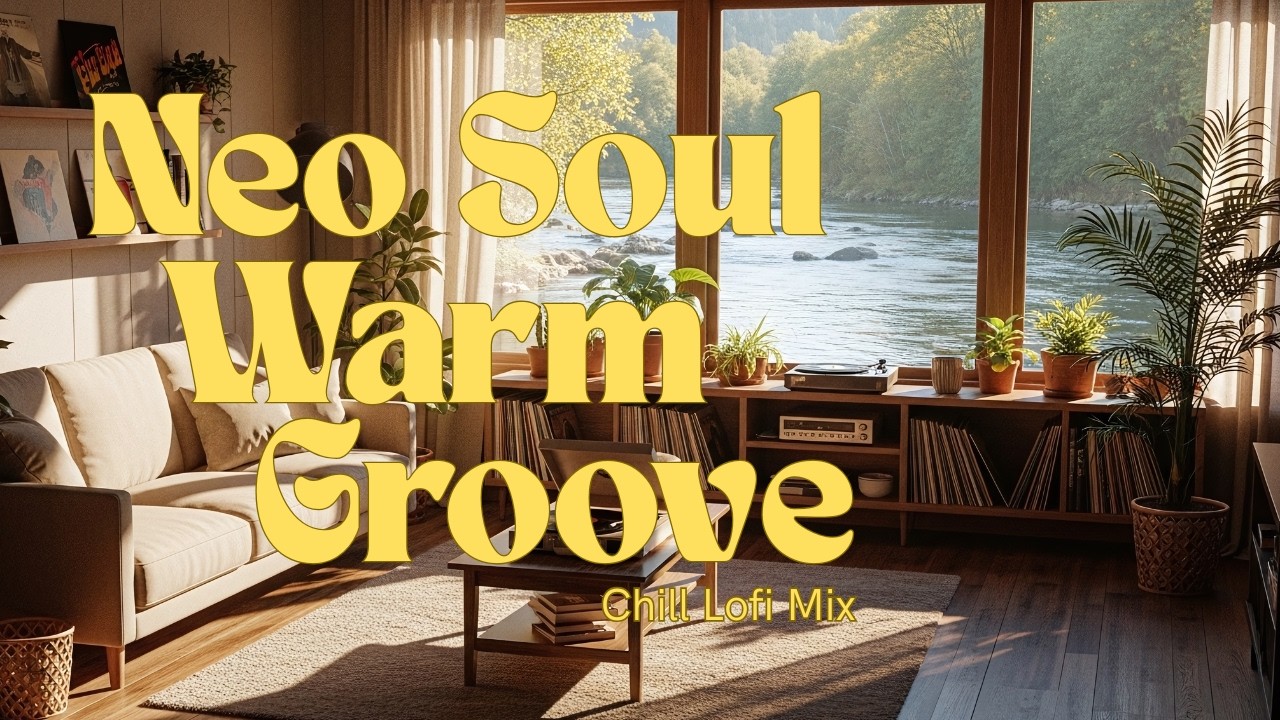 Fireside Snowfall Room 🔥❄️ | Neo Soul, R&B Lofi Cozy Groove Winter Mix