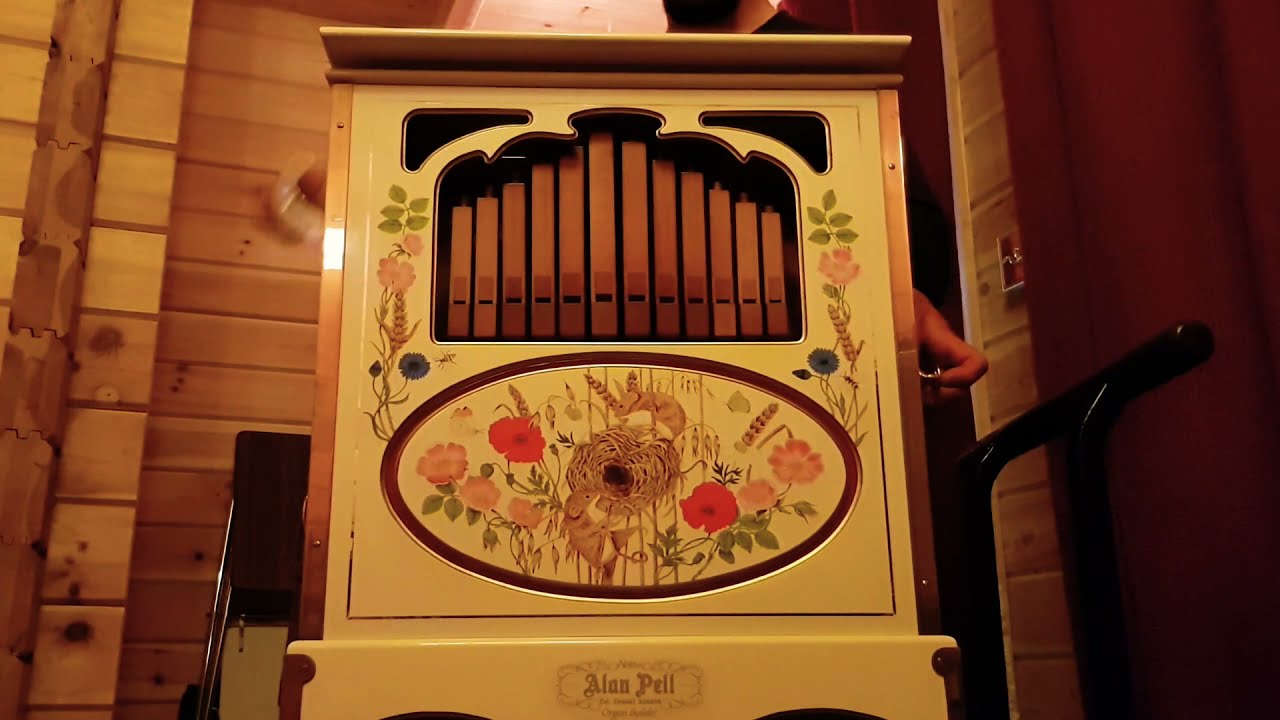 25 note Alan Pell street organ