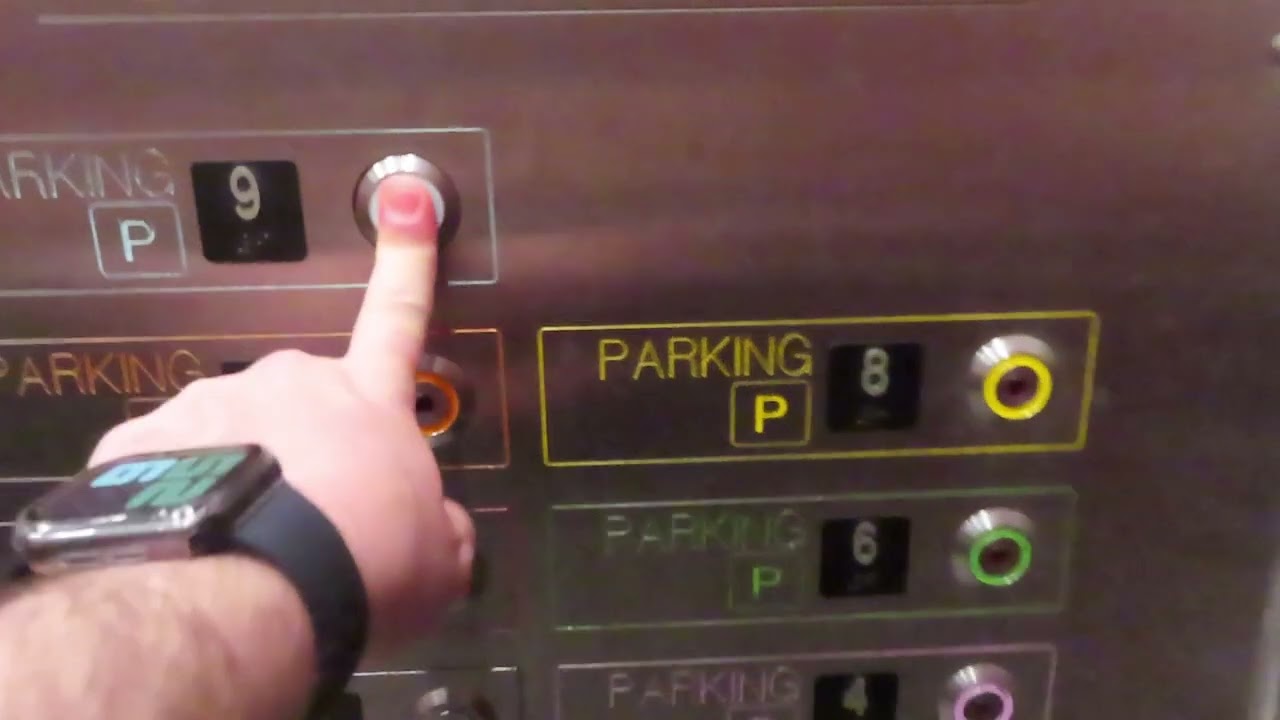 Montgomery Traction D Elevators At Phoenix Sky Harbor Airport Terminal 4 (With Skyvator Productions)