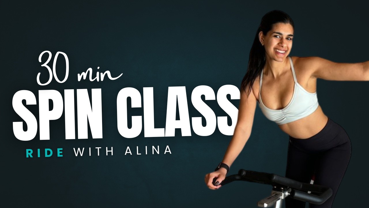 30 Minute HIGH ENERGY HIIT Spin Class