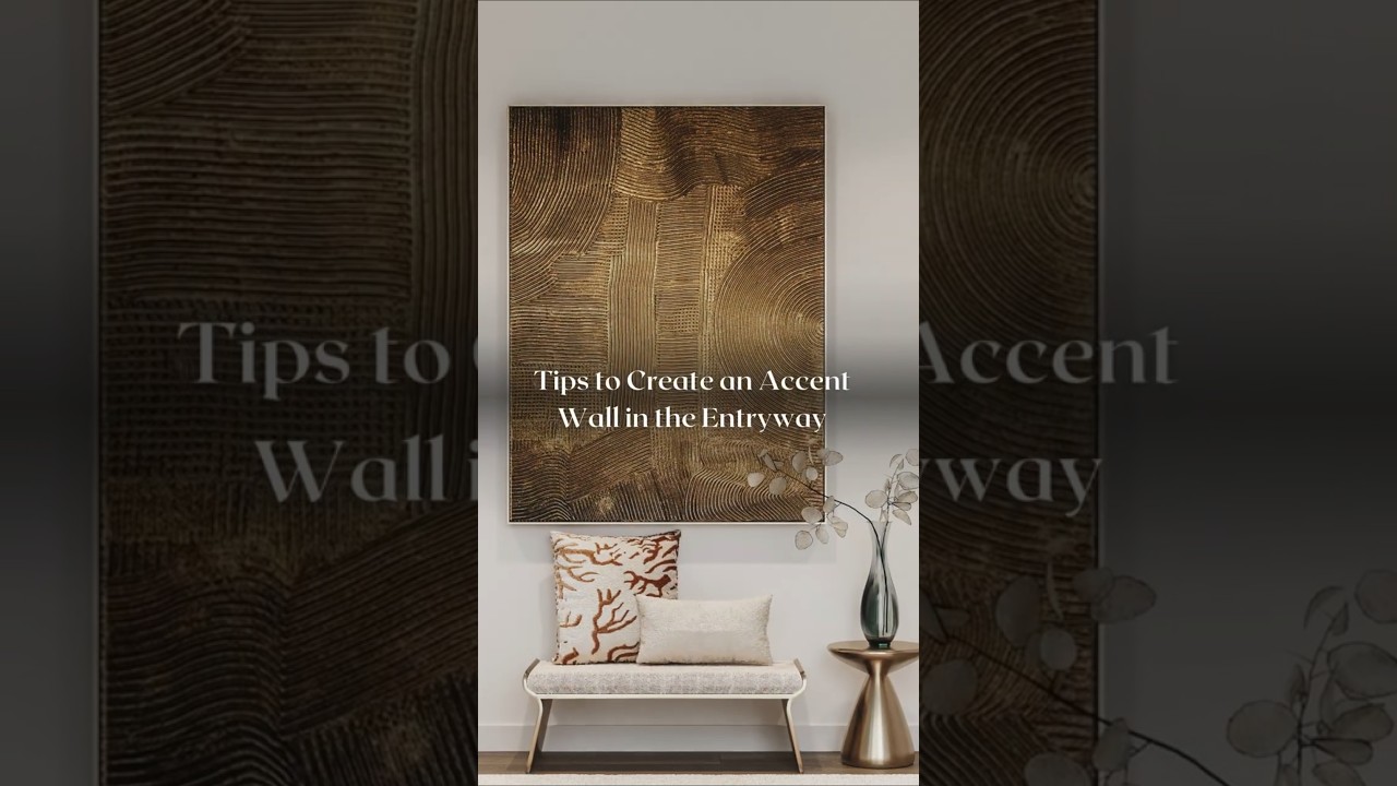 Make Your Entryway POP with These Accent Wall Tips! 💥