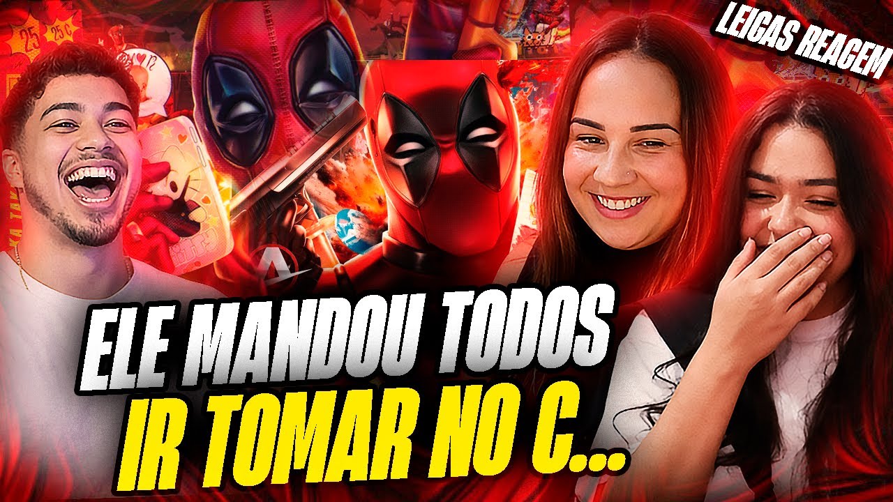LEIGAS REAGEM 2 em 1 DEADPOOL e KIDPOOL Ado ado ado / ApenasGeekReact