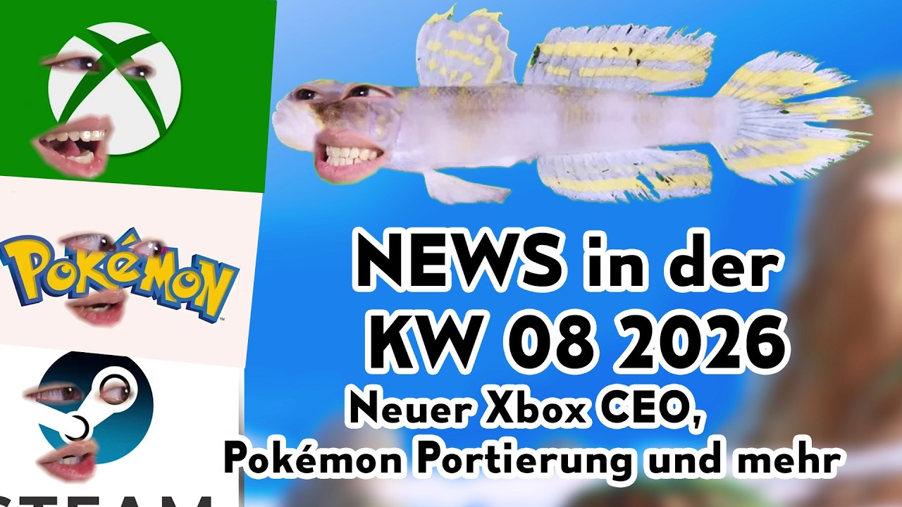 Neuer Xbox CEO, Schließung von Bluepoint, Pokémon Port und mehr KW 08 2026