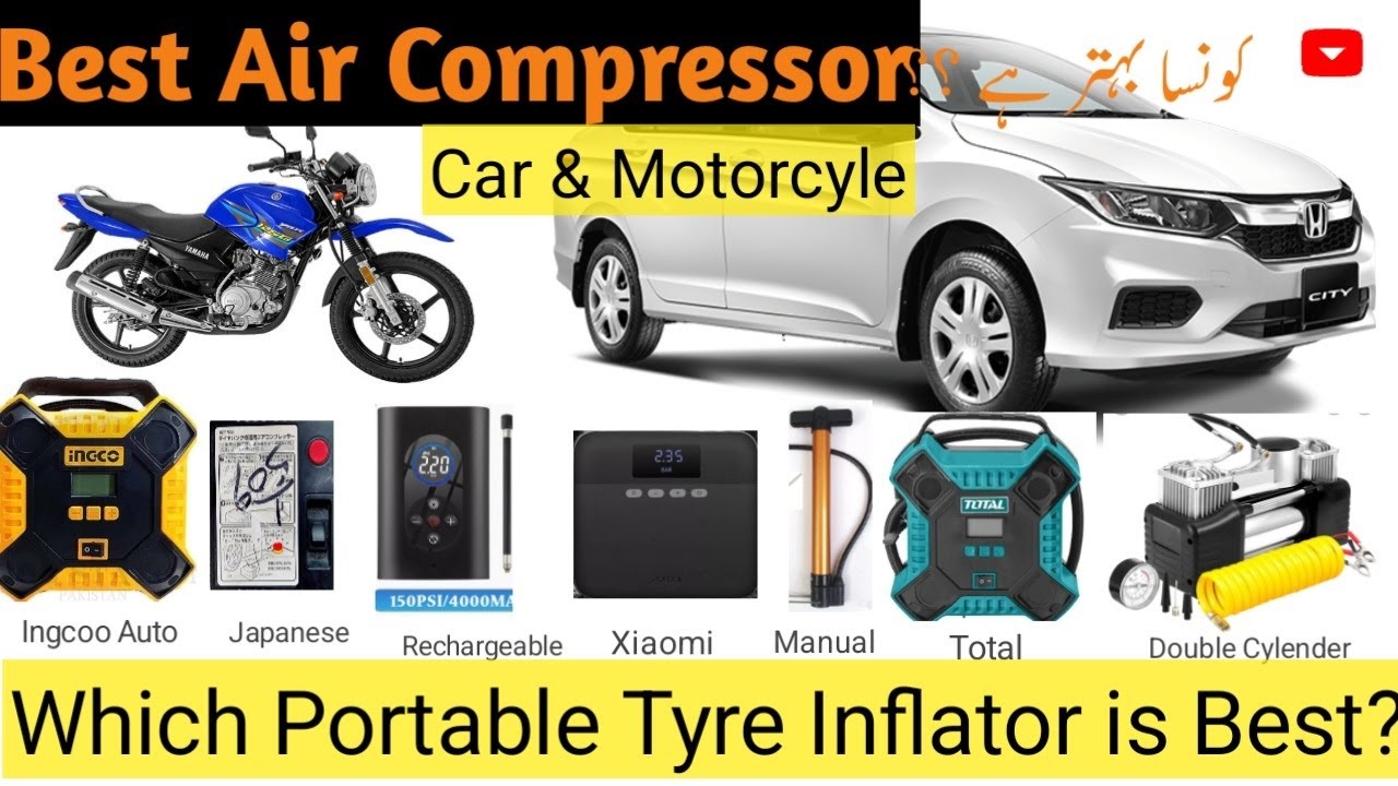 Which Portable Tire Pump is Best? Best Car Tire Inflator 2022
