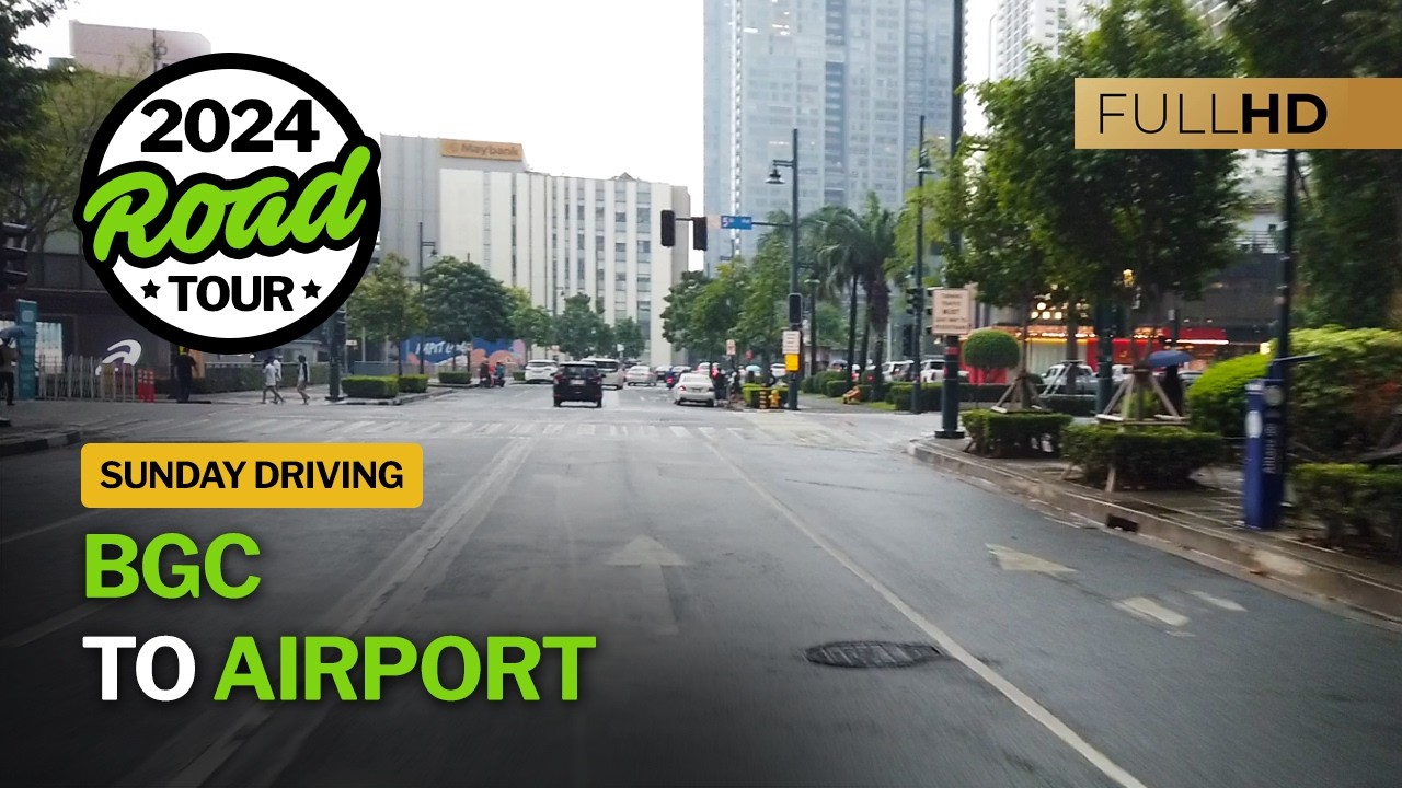 BGC to NAIA Terminal 3 Airport - Lawton Avenue - Full Road Trip