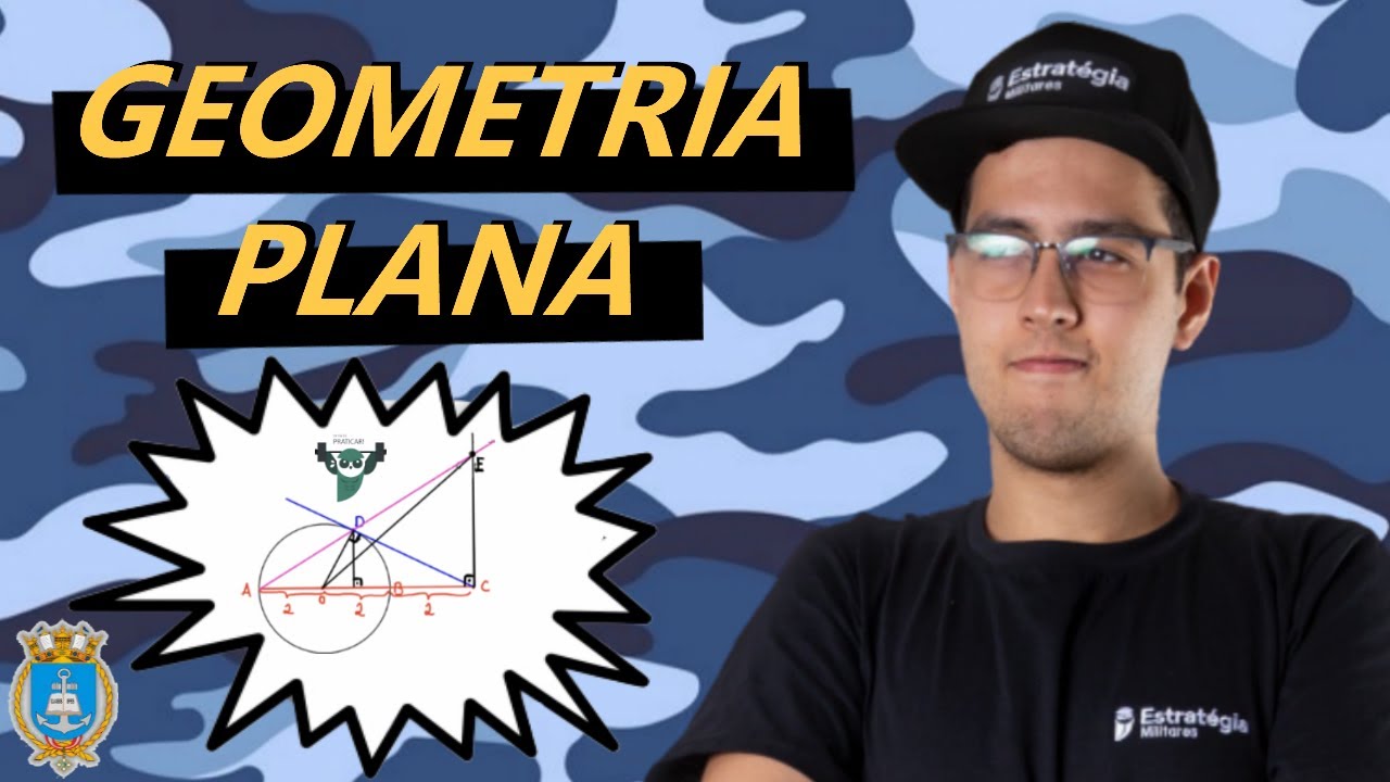 🤯 Geometria Plana estilo CN (Colégio Naval) - A TÉCNICA de somar e subtrair Áreas!!! 🌊