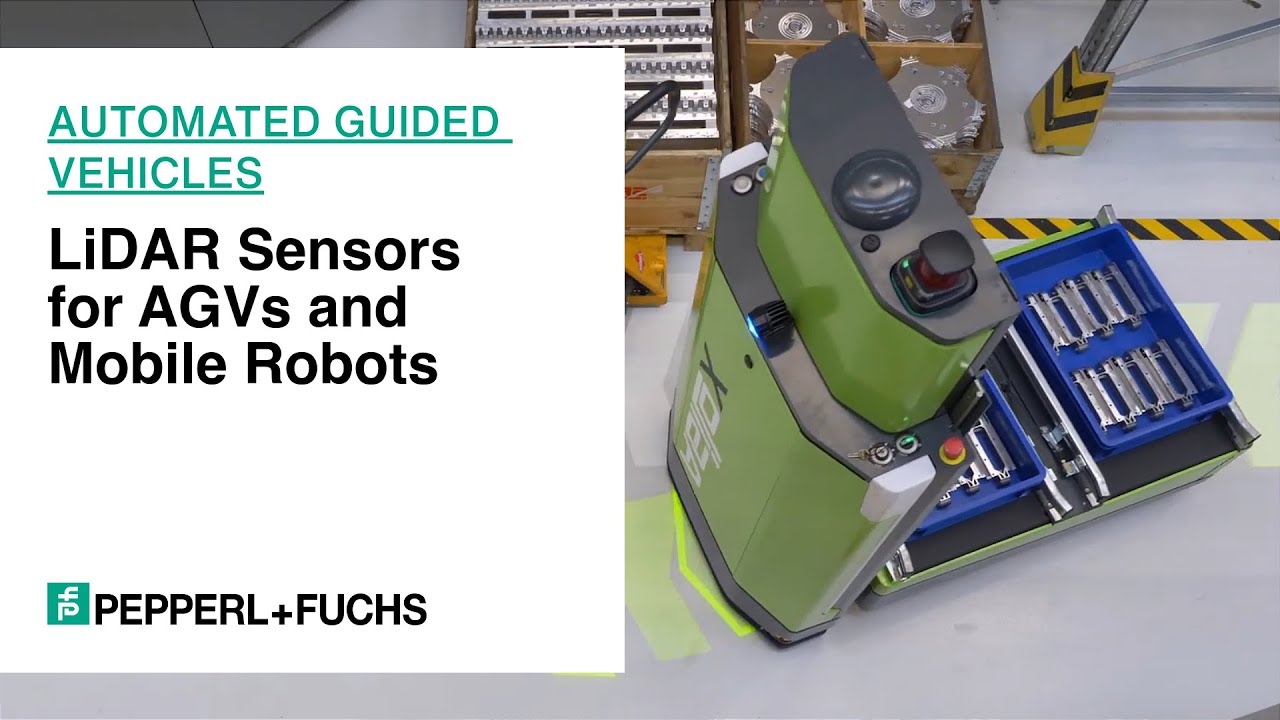 LiDAR Sensors for AGVs and Mobile Robots