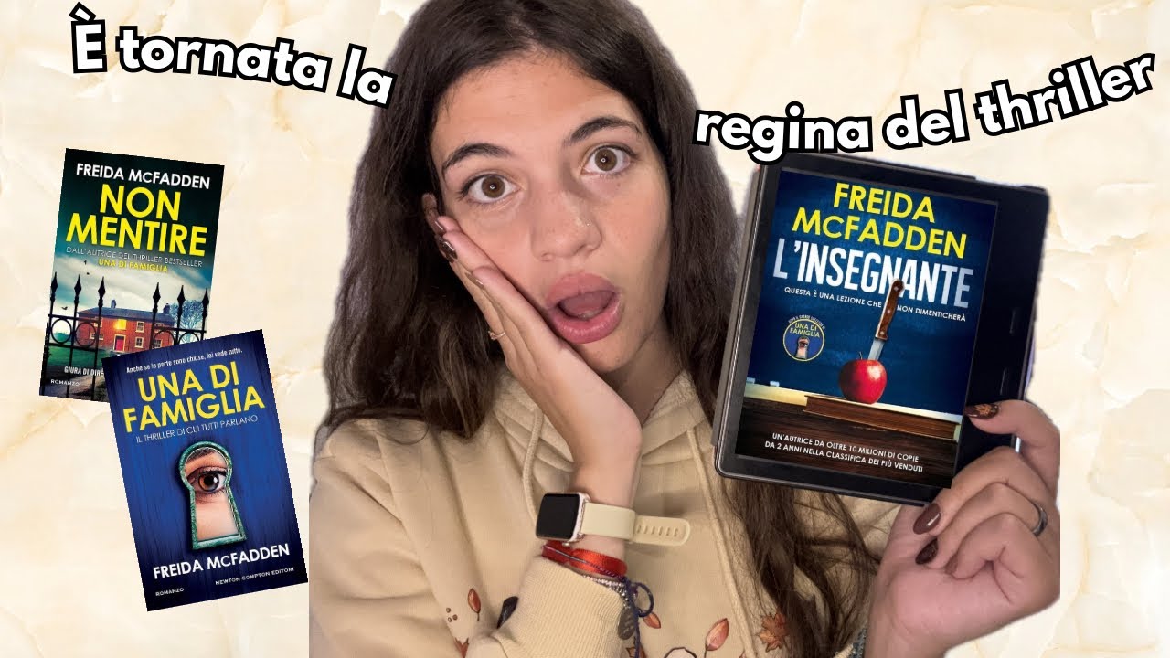 “L’insegnante”: Freida McFadden colpisce ancora! Recensione con e senza spoiler🩶 #booktube #review 
