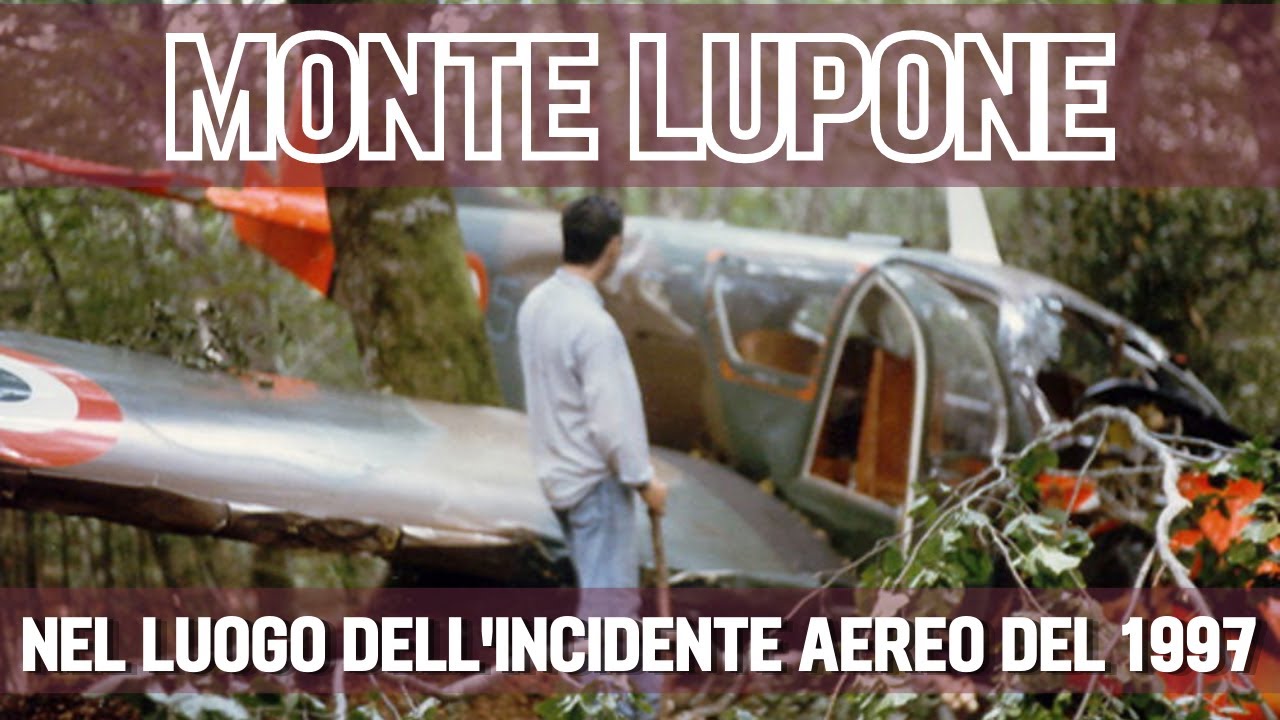 Vi porto nel luogo dell'incidente aereo caduto a monte Lupone partendo da Rocca Massima.