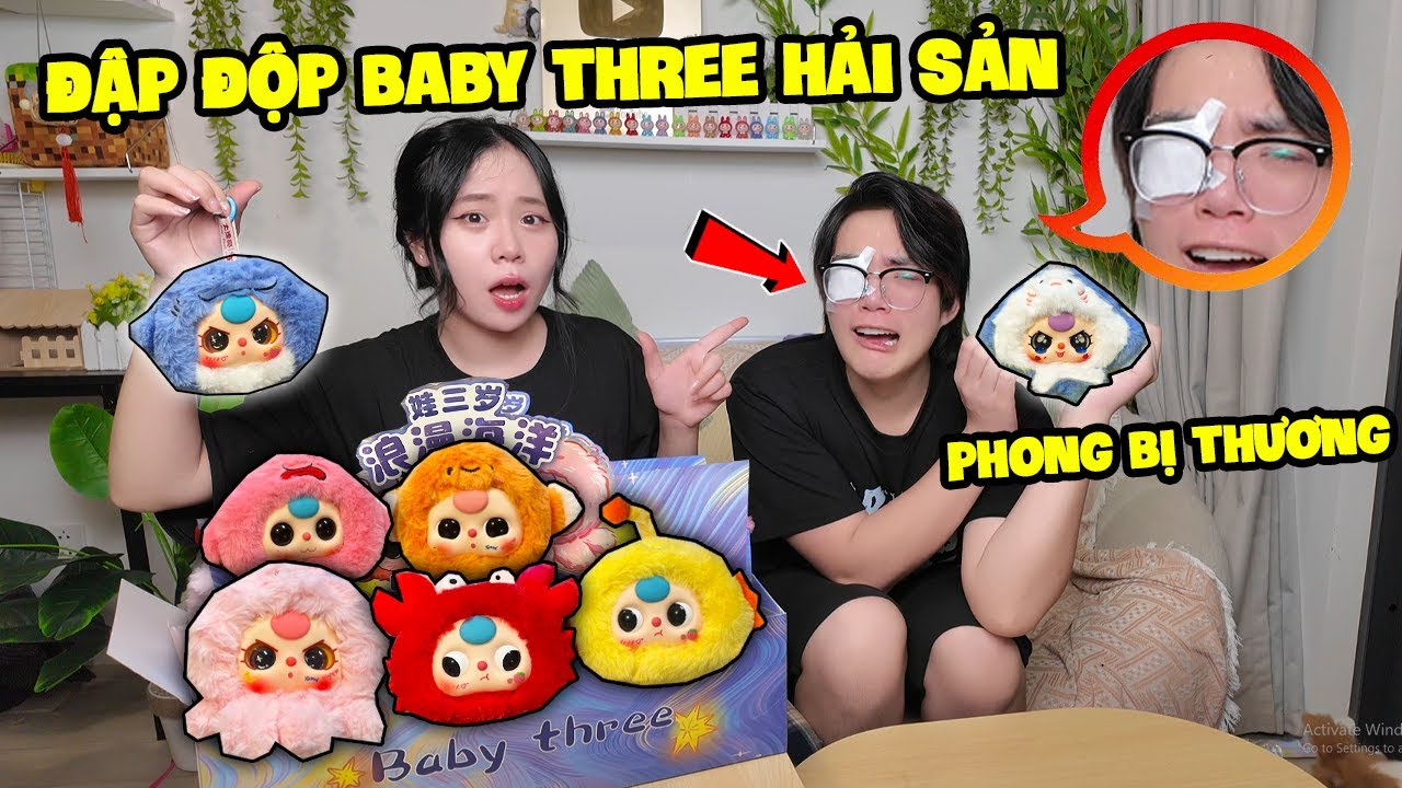 SAMMY ĐẬP FULL HỘP BABY THREE HẢI SẢN | PHONG CẬN BỊ CHẤN THƯƠNG Ở MẮT !?