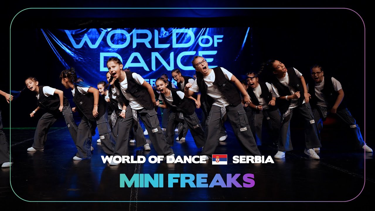 Mini Freaks | 3rd Place Studio Team Division | FrontRow | World of Dance Serbia 2023 I #WODRS23