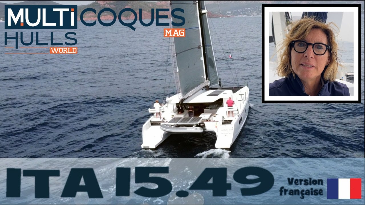 ITA 15.49 catamaran - Teaser essai en mer - Multicoques Mag