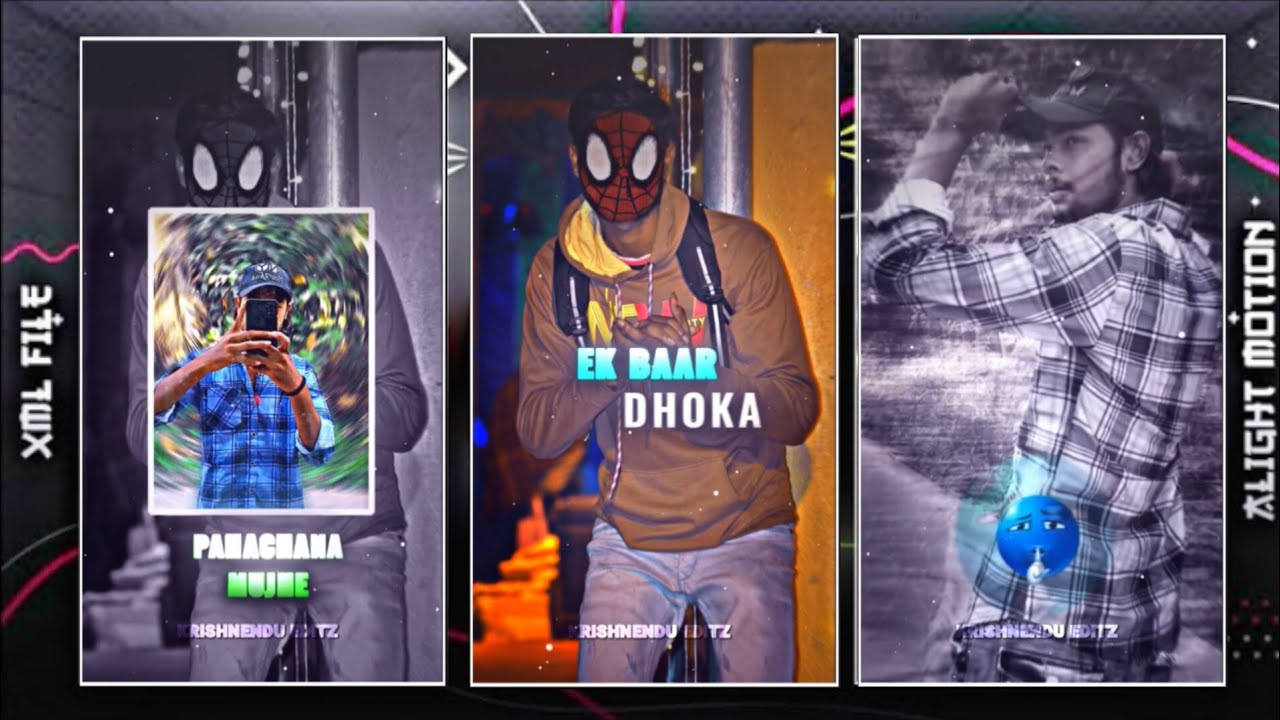 EK BAR DHOKHA KHA CHUKA HUN ⚡😂 || PAHCHANA MUJHE TRENDING DIALOGUE 😳💀|| XML VIDEO ALIGHTMOTION 🔰